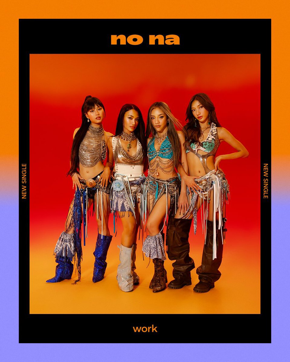 shazdaily's tweet image. no na's latest single ‘work’ is styled by Katie Qian, who consistently styles stars like KATSEYE, Tyla, Conan Gray, LISA, Camila Cabello, Kali Uchis, Caleb McLaughlin, f5ve and more.
