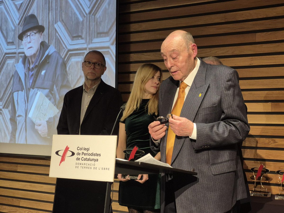 El Col·legi de Periodistes fa un reconeixement a la trajectòria del cronista gandesà Anton Monner  rolterraalta.blogspot.com/2026/01/el-col…