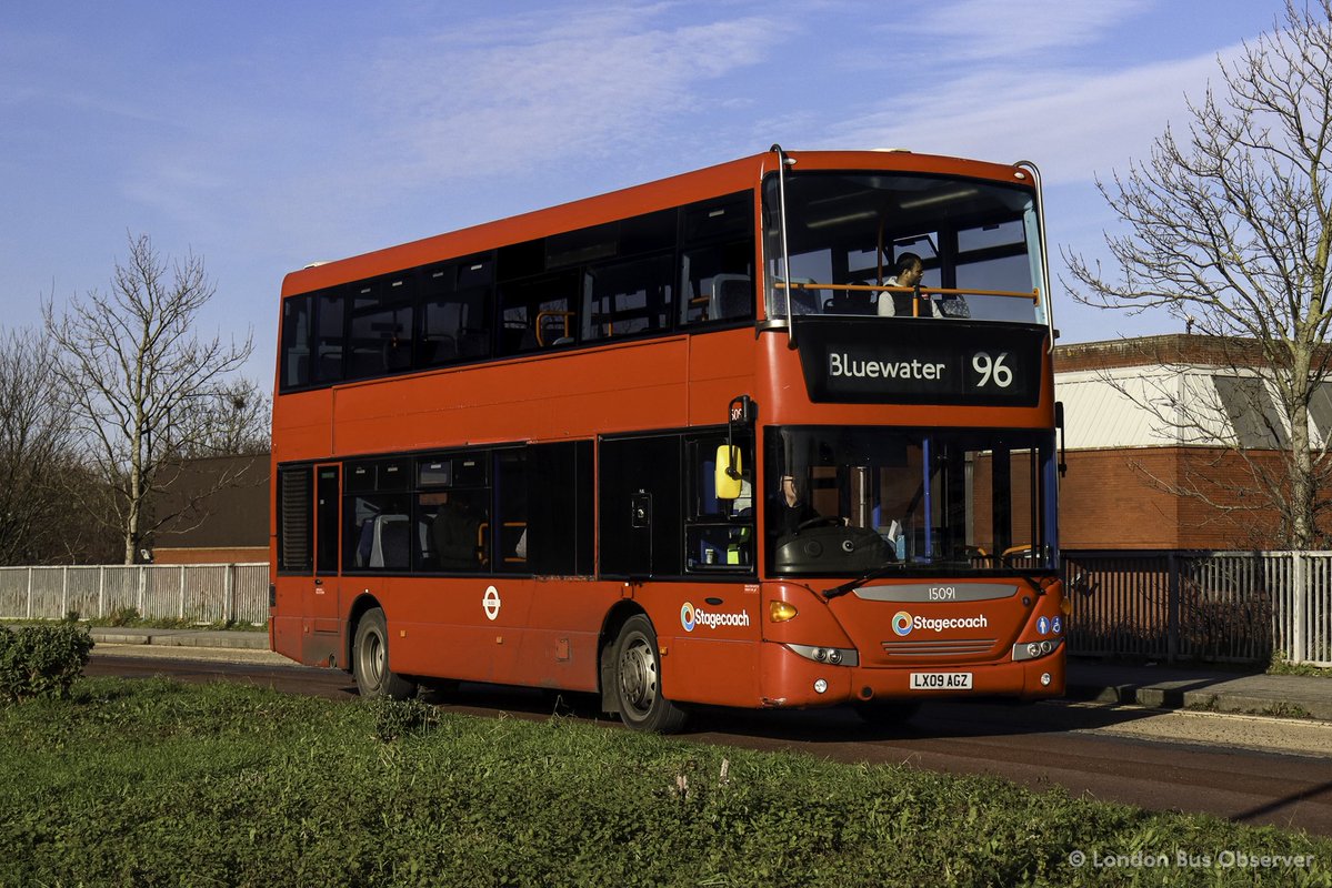 LDNBusObserver's tweet image. Stagecoach London: 15091 (LX09 AGZ) - Route 96

© London Bus Observer
📅: January 30, 2023 | 📸: Canon EOS 250D