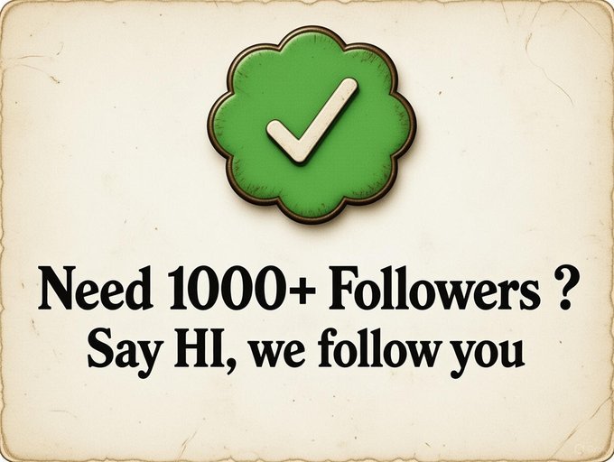 camalcode's tweet image. FRIDAY
How to Gain Followers

♡⃝Increase your followers on X
★It's very easy★

➪ Comment 💬
➪ RT 🔄
➪ Like ❤️
🗽Follow those who follow you

🔥 If you follow me, I'll follow you back 🤝 🫡

#FollowForFollow
#FollowForFollowBack