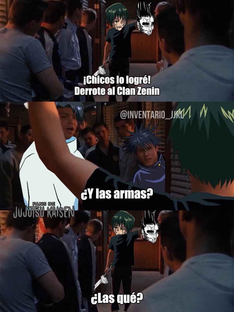 Inventario_JJKL's tweet image. Pero regreso con una venganza cumplida 🚬

#JujustuKaisen #jujutsukaisenseason3 #jujutsukaisenanime #makizenin