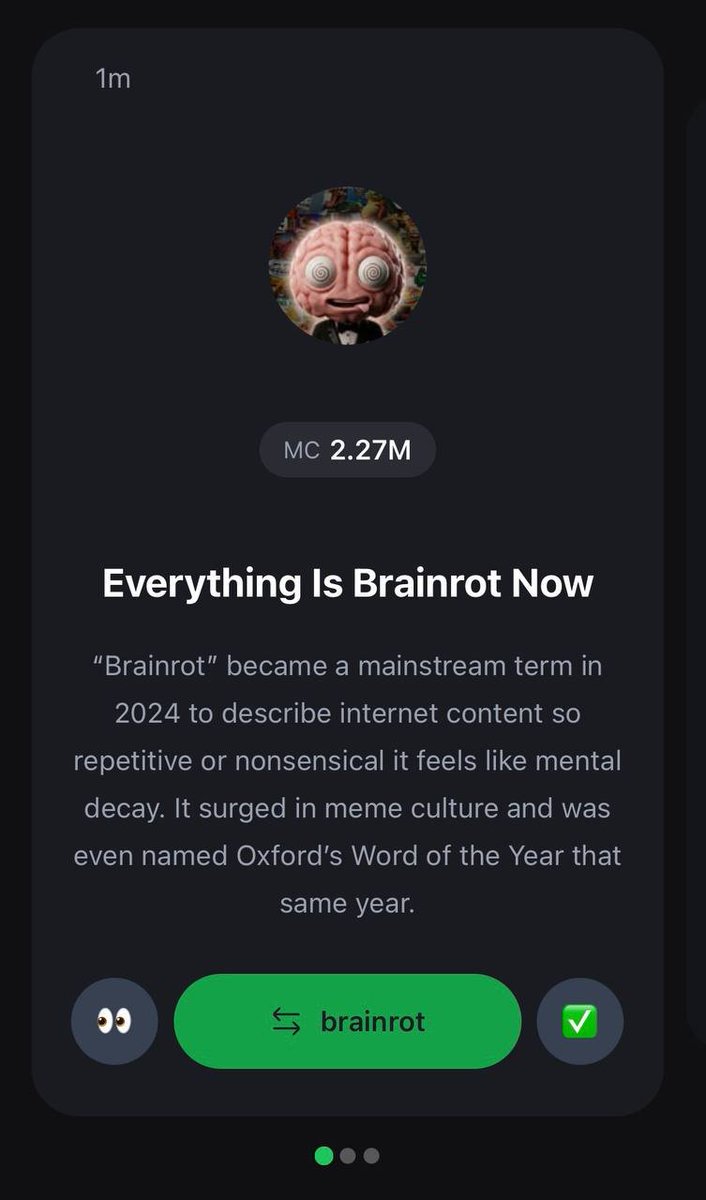 Brainrot $brainrot is now trending on pump fun! 🔥
