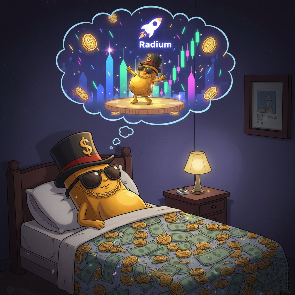 GoldyBelieve's tweet photo. Goldy isn’t on https://t.co/zyMo6YJinv yet…
but in his dreams, he’s already on Radium. 👀🚀
Coincidence?
#Goldy #Solana #PumpFun #NextMeme https://t.co/mLjfr9qQO0