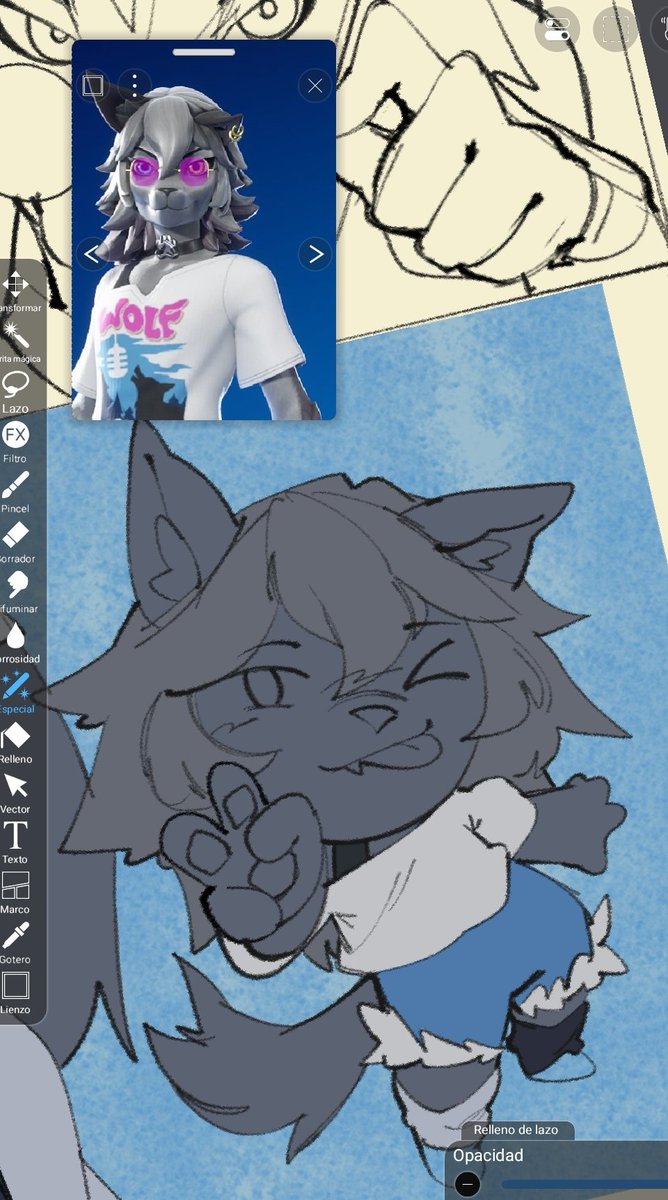 Wolfie wip