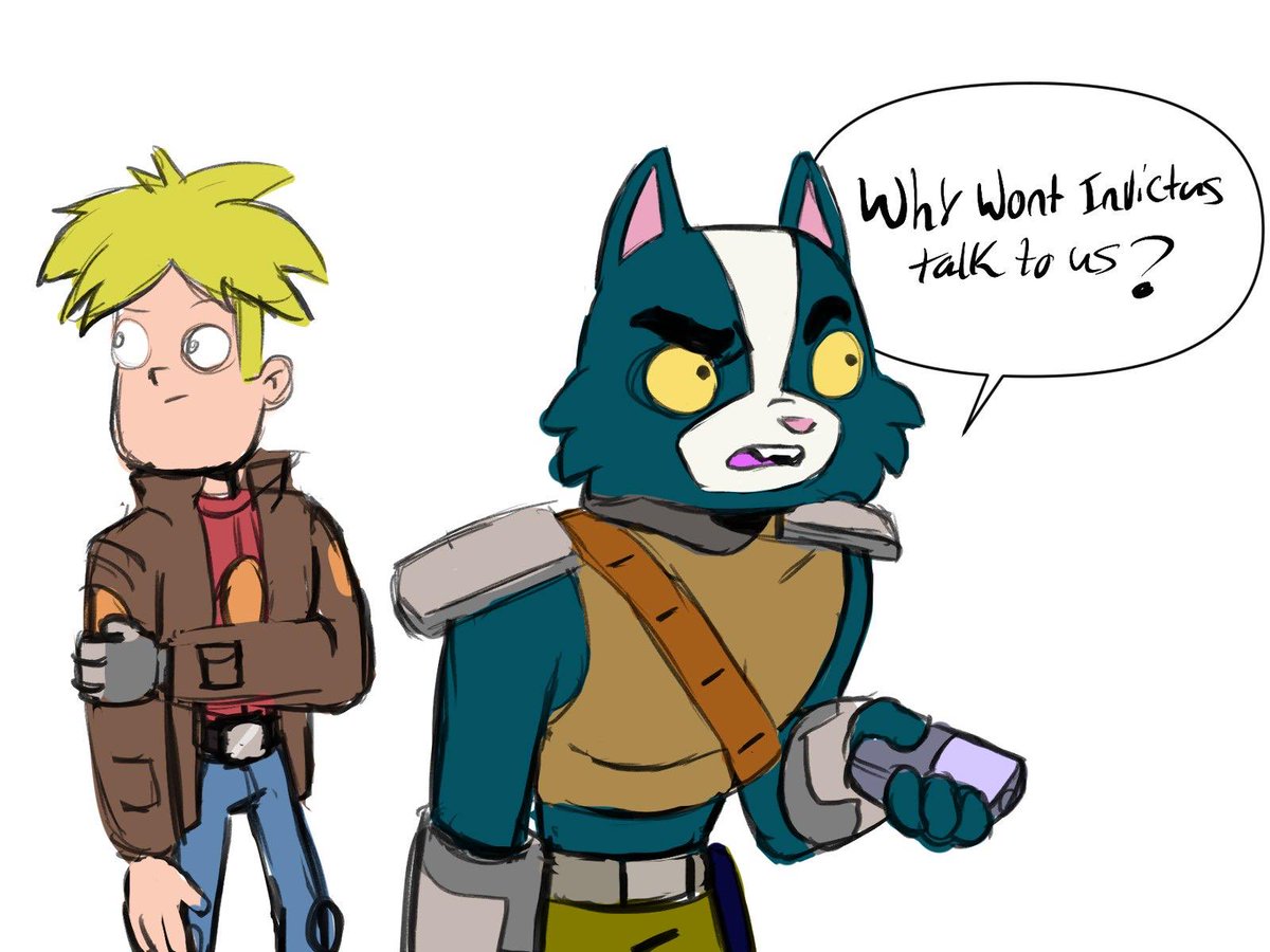 OFFCIALKorrieXO's tweet image. What do you mean they're not?! 🤣🏳️‍🌈

a silly comic request i got to do years ago, enjoy! ^u^

#FinalSpace #RenewFinalSpace #GaryGoodSpeed #Avocato