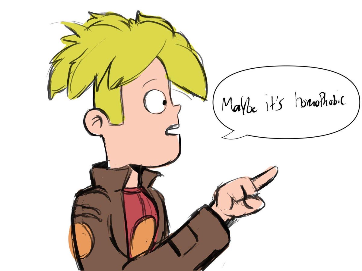 OFFCIALKorrieXO's tweet image. What do you mean they're not?! 🤣🏳️‍🌈

a silly comic request i got to do years ago, enjoy! ^u^

#FinalSpace #RenewFinalSpace #GaryGoodSpeed #Avocato