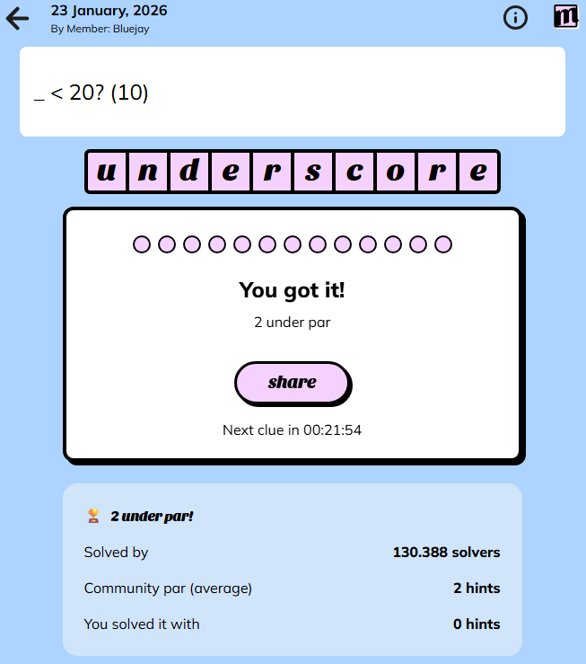 aceinpink's tweet photo. i was so proud of getting this one with no hints https://t.co/ntxhiEp1xQ