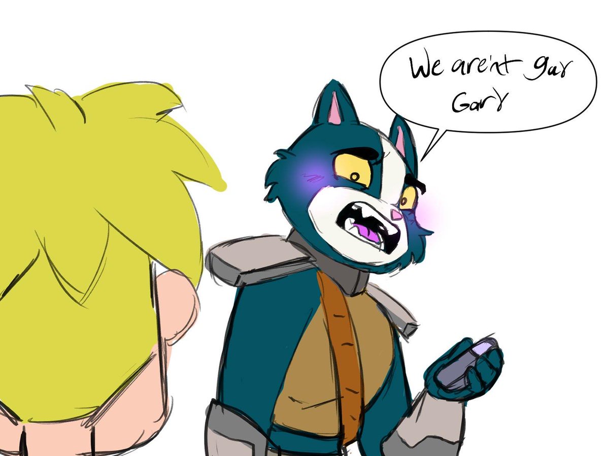 OFFCIALKorrieXO's tweet image. What do you mean they're not?! 🤣🏳️‍🌈

a silly comic request i got to do years ago, enjoy! ^u^

#FinalSpace #RenewFinalSpace #GaryGoodSpeed #Avocato