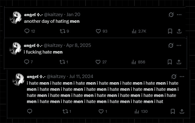MadamSavvy's tweet photo. @kaitzey Then leave them. No one wants you here. No one enjoys your bipolar bullshit. https://t.co/rpOgNncxoU