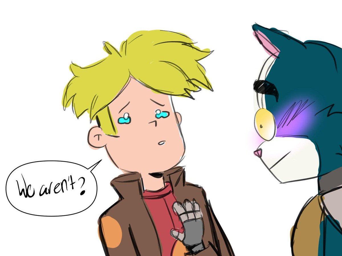 OFFCIALKorrieXO's tweet image. What do you mean they're not?! 🤣🏳️‍🌈

a silly comic request i got to do years ago, enjoy! ^u^

#FinalSpace #RenewFinalSpace #GaryGoodSpeed #Avocato