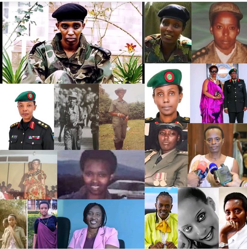 Muri inkingi zikomeye z'ubutwari bwacu. Turabashimira ubwitange n’ubushizi bw’amanga mwagaragaje ku rugamba rwo kwibohora no guhagarika Jenoside yakorewe Abatutsi. Mwerekanye ko umugore ari umurinzi w’igihugu n’isoko y’ubuzima. Agaciro kanyu kazahora kazirikanywa iteka!