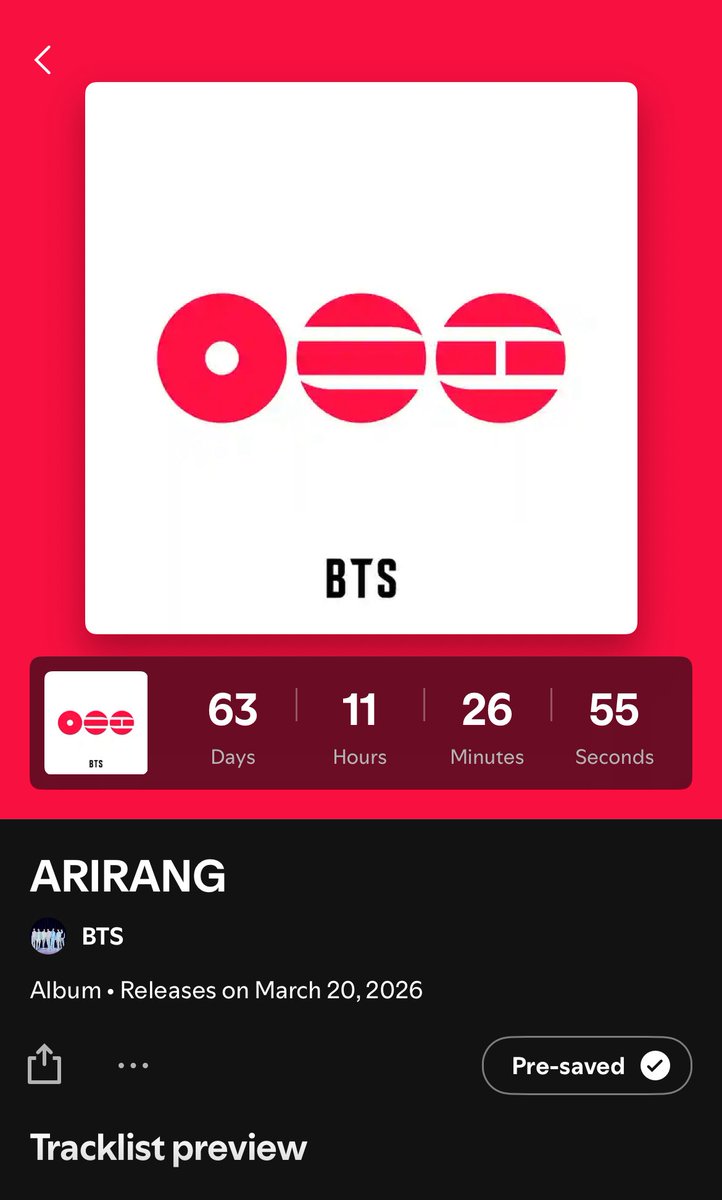 borafamily7's tweet image. #pained pre save ARIRANG on Spotify and Apple Music. At least be useful for something for once in your miserable life 💋