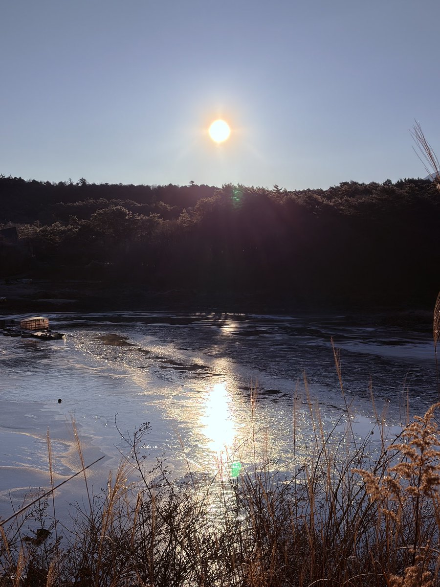 DeepRed_Forest's tweet photo. 精進湖、凍る🥶 https://t.co/cxvcLKFoDw