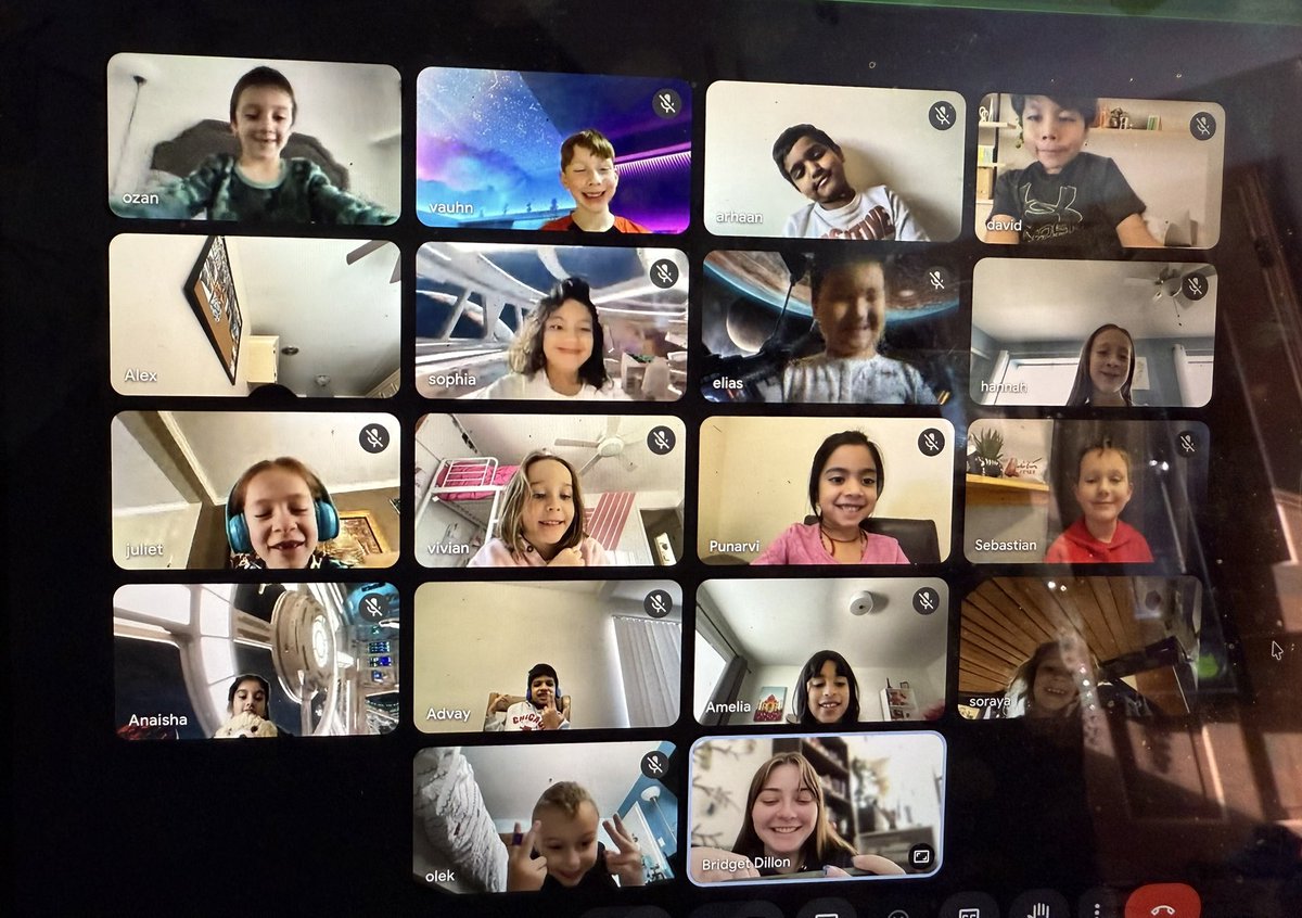 We did great with e-learning today!