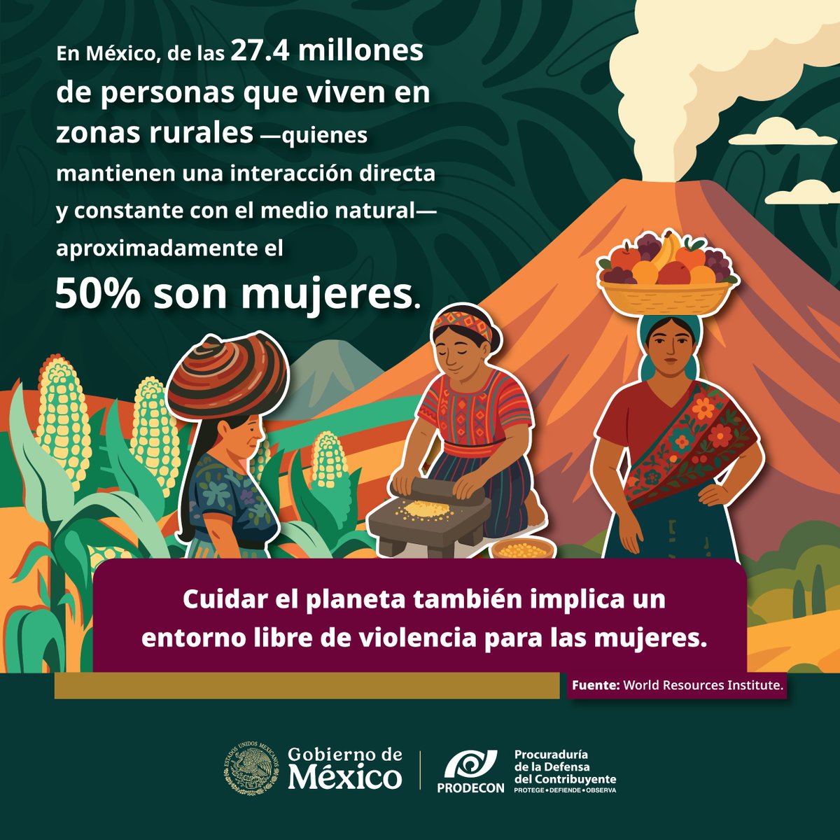 🟠 #ÚNETE 🟠

En el marco del #DíaNaranja, en #PRODECON reflexionamos sobre la #ViolenciaDeGénero. 

Sabías que las mujeres y las niñas 👧👩🏽 se encuentran entre las personas más afectadas por el #CambioClimático, ya que las crisis climáticas pueden incrementar la violencia de