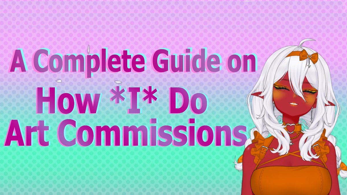 ECIllustrator's tweet photo. I felt super inspired to make a crazy hour+ long YouTube video detailing how I do art commissions from start to finish. I hope someone finds this helpful! #artcommissions #artadvice #tutorial 

https://t.co/Qn4DOSvmiV https://t.co/6x3PoEYxLV
