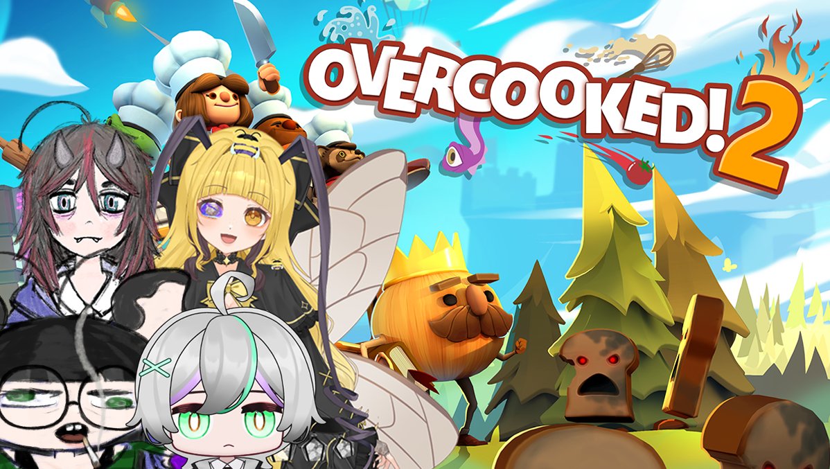 ⚠️Ratathon Day 2⚠️

Overcooked with <a href="/StarlitAbyss_/">Scaith『Starlit Abyss』</a> <a href="/IAmDoomick/">Doomick</a> and <a href="/honeygalaxbee/">Honey Galaxbee 🐝💫 | ⟣ Reaper ⟢ Out Now | Vtuber</a> !
Will be channeling my inner Jeremy allen white and going bear on this collab ! 
Let's get cooked!