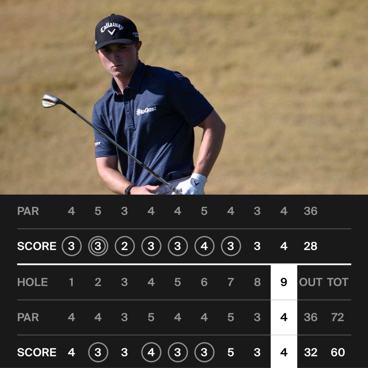 🚨🔥😵 #SIXTY — 18-year old Blades Brown shoots TWELVE UNDER par 60 at The AMEX Championship. 

Unbelievable!