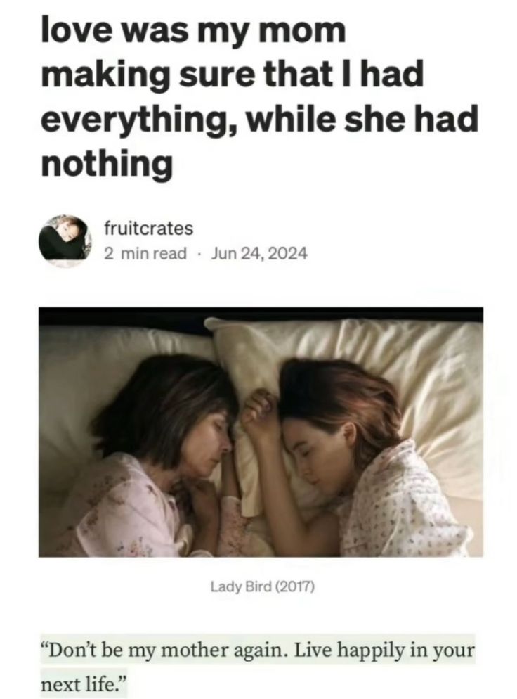 “Live happily in your next life”