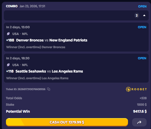 killzzsol's tweet image. bets for sunday.

If this hits going to giveway 400$

just like the tweet goodluck sunday. @Roobet