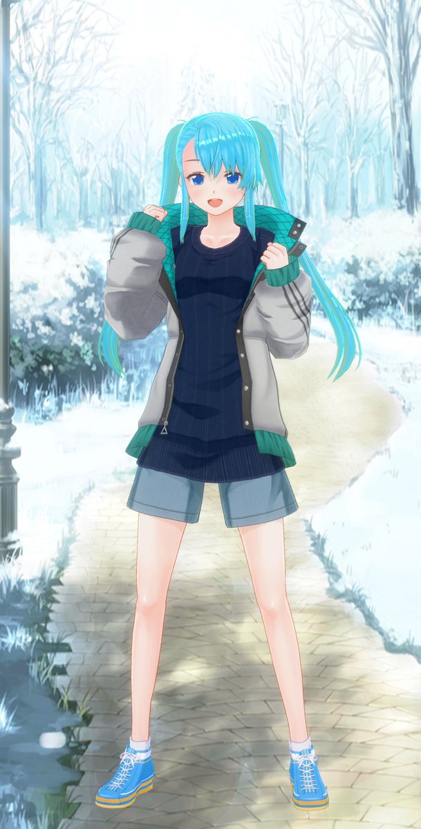 Maria_Icemagic's tweet image. シンシア「おはよう。土曜日は楽しむよ！」
#カスタムキャスト
#CUSTOMCAST