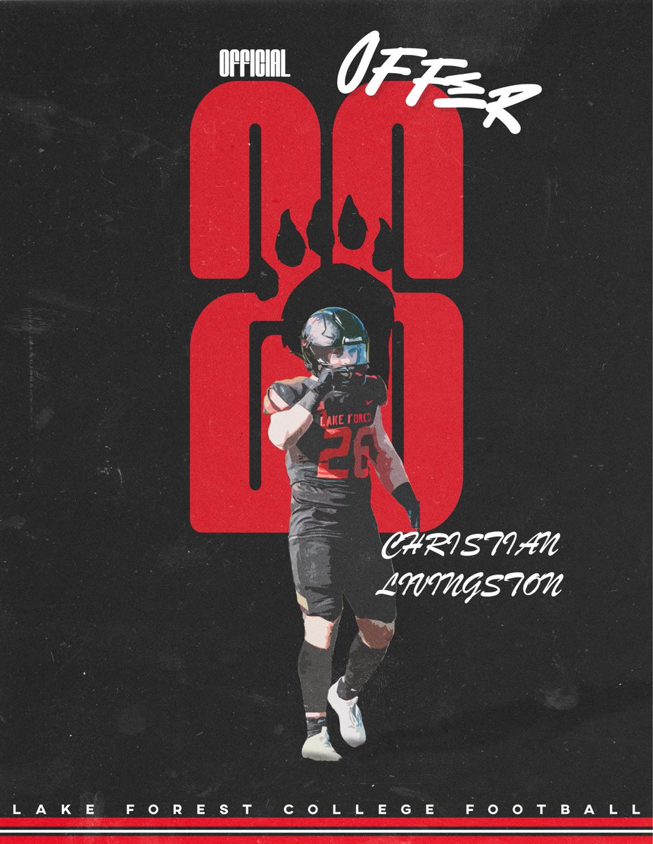 CLivingston_10's tweet photo. #AGTG I’m blessed to receive an offer to play college football at @LFAthletics @CoachMW_51 @Coach_Yos @EDGYTIM @CoachHo @OJW_Scouting @One11Recruiting @PrepRedzoneIL @underdogrush @sixstarfootball @DeepDishFB https://t.co/6sBLvr6VAU