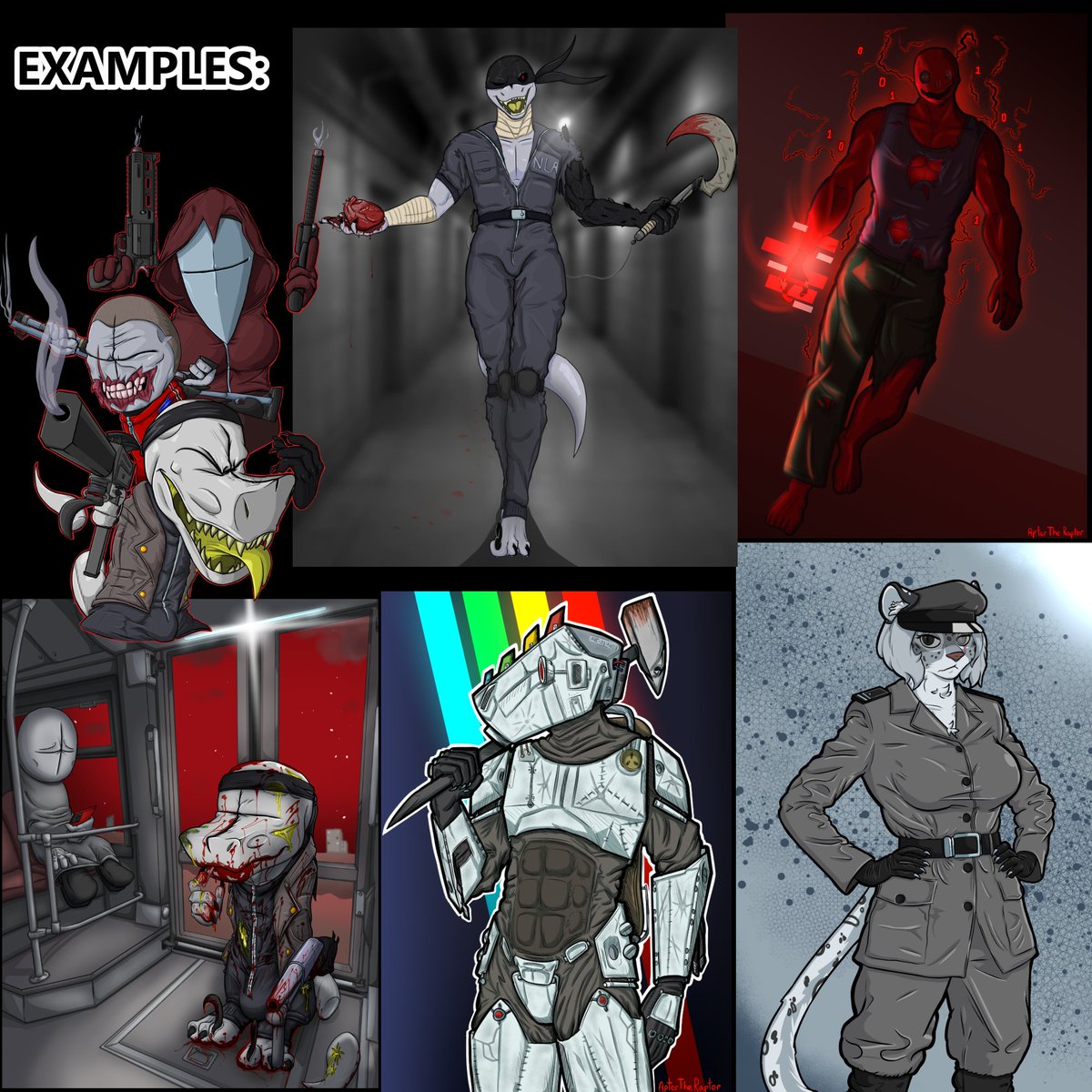 ApterTheRaptor (Commissions open) tweet media