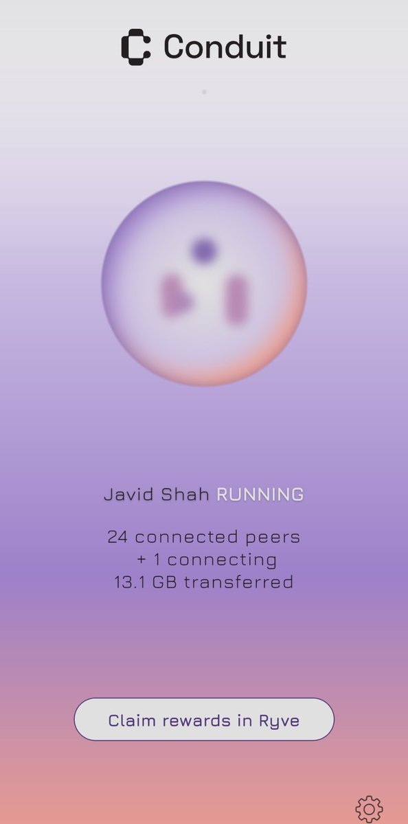 NiohBerg's tweet image. All I can do for Iran right now. 

Please, if you have unlimited wifi or data, get the Conduit app (OS, PC, Android) and just connect it so that people inside Iran can get internet access. Let it run in the background and set it to 25 peers - run it on more devices if possible.