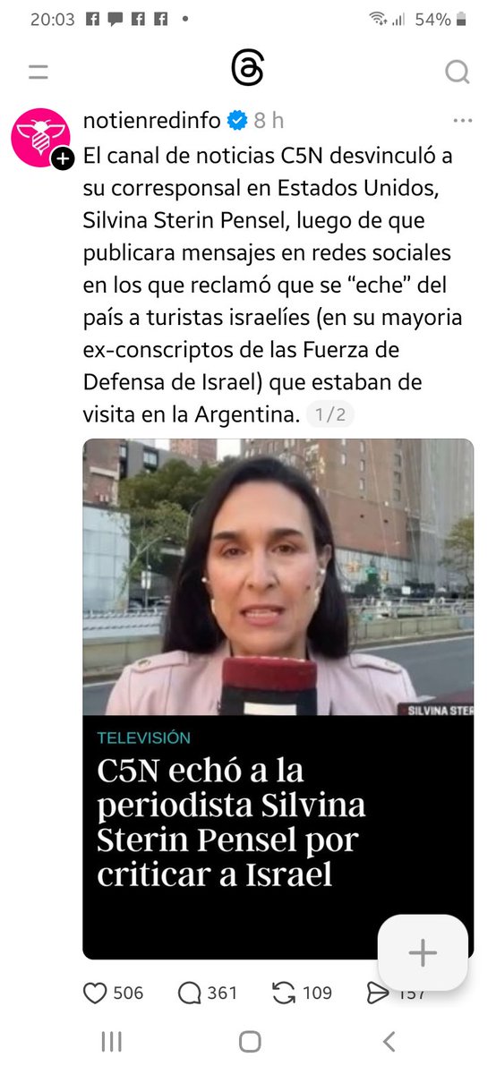 😂😂😂 que le pasó a C5N  se derechizo?? .
Me imagino que <a href="/MFeudaleOk/">Marcela Feudale</a>  se solidarizara y renunciará , o <a href="/pabloduggan/">Pablo Duggan</a>  pedirá sea reincorporada