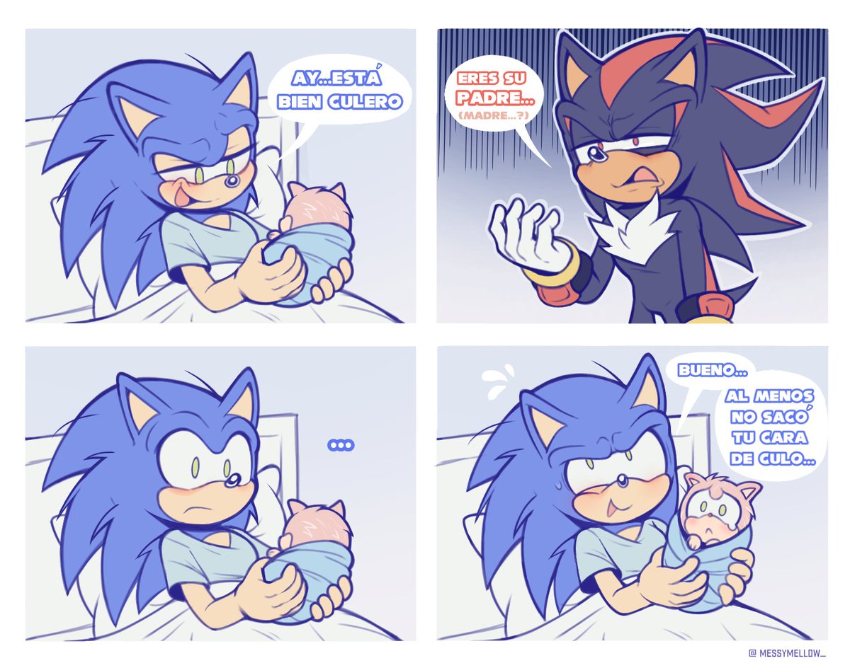 Como que si te enseñan un bebé...y dices: está bonito...

#Shadonic #Sonadow