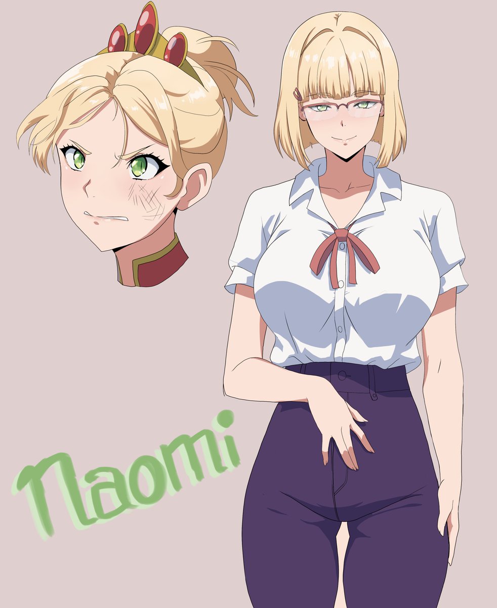 ok... no he tenido tiempo para nada basicamente, pero aqui les dejo un rapidito de naomi humana