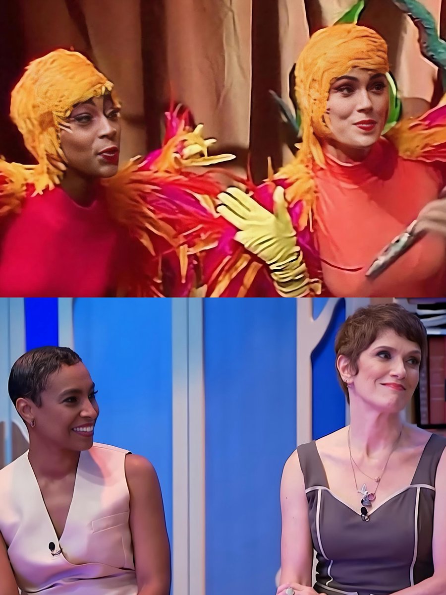 maisbrasil's tweet image. Dilma Souza Campos e Ciça Meirelles, as duas atrizes que deram vida às eternas passarinhas do Castelo Rá-Tim-Bum! 🦜