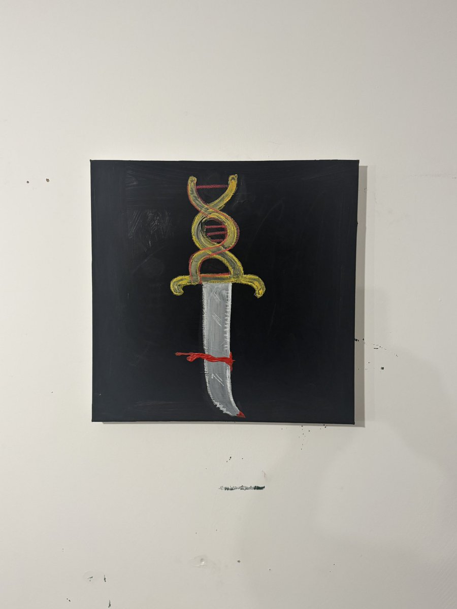 “You feel it years later”

Acrylic and oil pastels on canvas