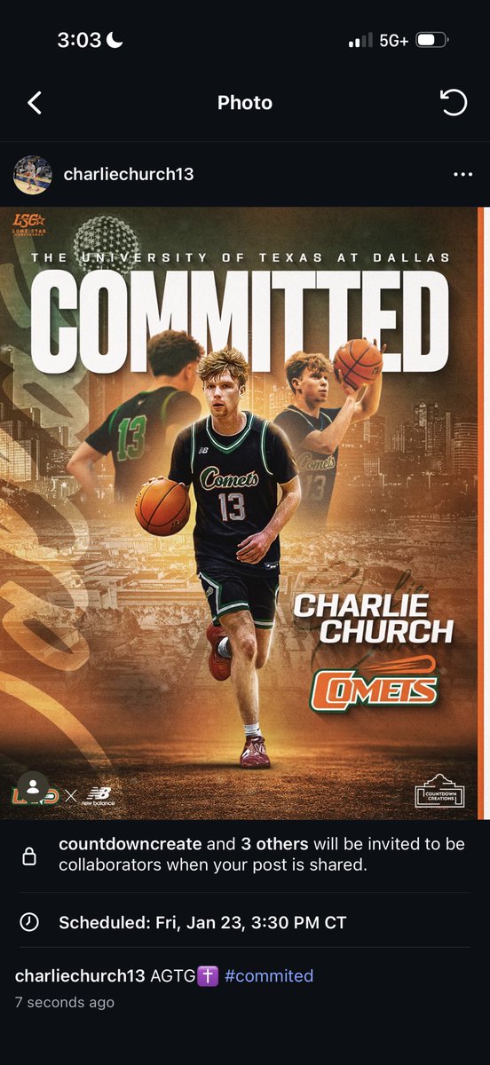 Charlie Church tweet media