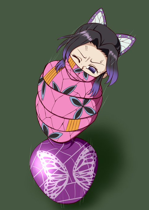 堕姫の帯に捕まり、玉壺の壺に吸い込まれてしまう。 