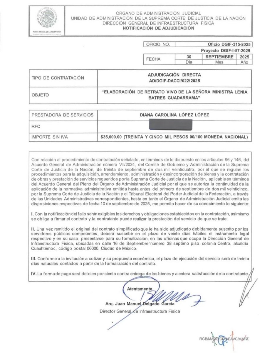 La ministra <a href="/LeniaBatres/">Lenia Batres</a> se mandó hacer una retrato para su oficina con un costo de 40 mil pesos de recursos público. La vanidad, el doblé discurso y el cuento de la austeridad. Efectivamente, son diferentes. ¿Qué opinan?