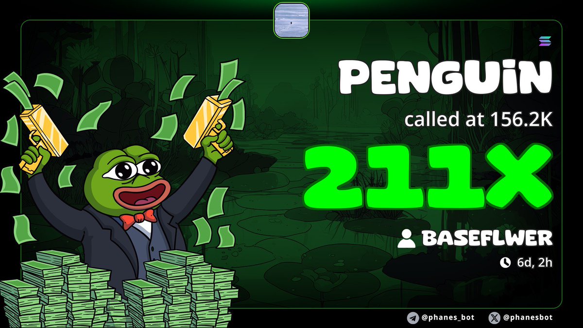 You can’t fake great callers 

Congratulations to the $penguin holders
