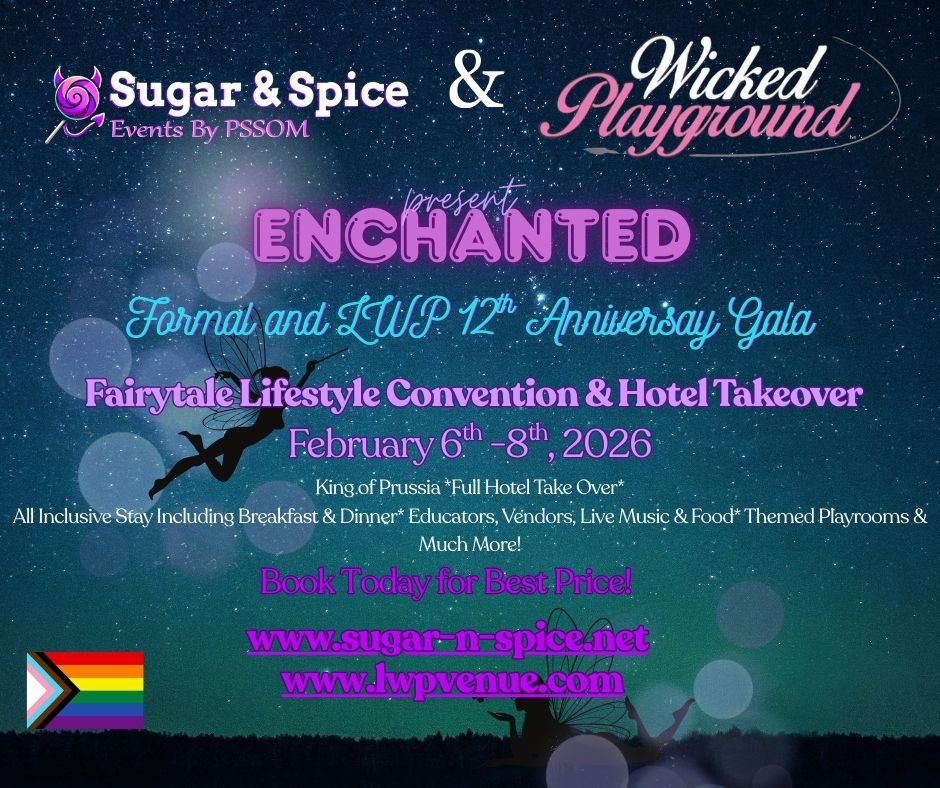 2 Weeks until Enchanted.                      • 35+ play spaces
• Full dungeon floor
• Vendors + top educators
• Performances &amp; themed socials

King of Prussia | Feb 2026

🎟 LWPvenue.com

#LadysWickedPlayground #Enchanted2026 #Countdown
