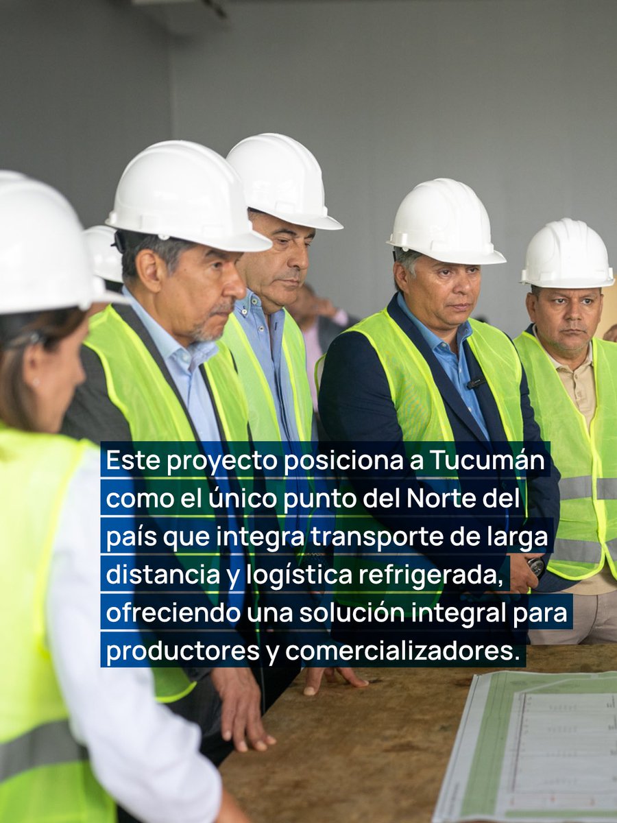 El Centro Logístico Sostenible – Transporte Fríos del Norte ya es una realidad en Tucumán. 🚛❄️
Inversión productiva, 120 nuevos empleos y más desarrollo.
Desde la Legislatura, acompañando proyectos que generan oportunidades reales. 🏛️🤝