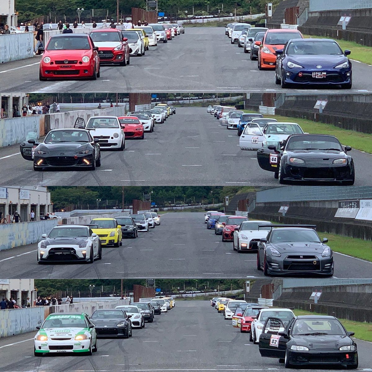 おはようございます🌞
明日はCTACです！
びっくりタイム期待してます🚗🌪️

凍結もなく、路面もドライです☀️

そして、明日よりラジチャレの年間エントリーが始まります🔈

ピットは先着33名なので、お忘れないように😆

#ラジチャレ