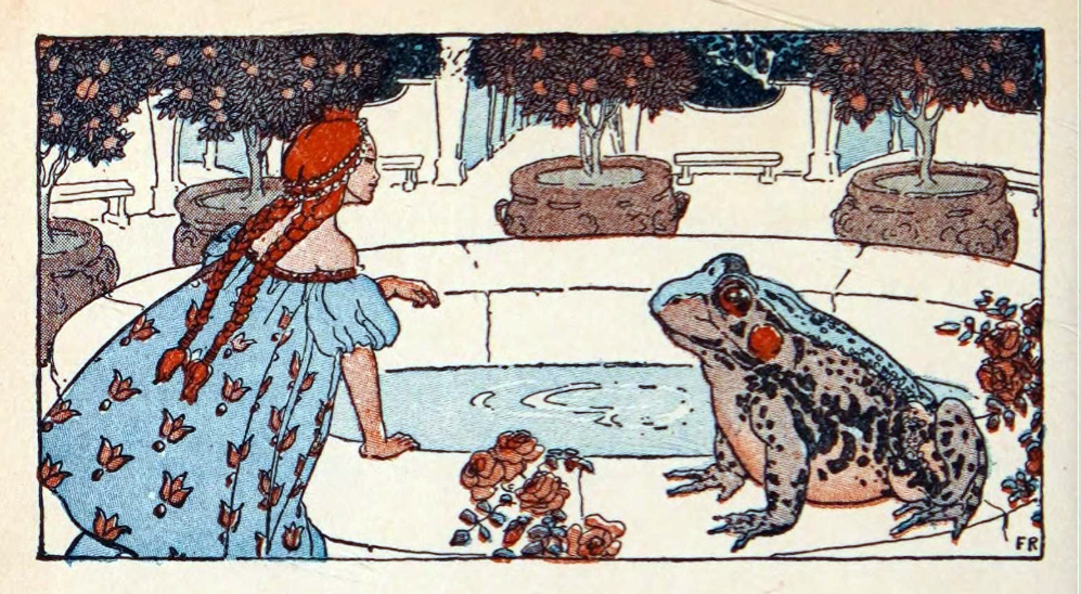 雑。big green frog 「大きな緑色のカエル」は、カエルにしては大きい