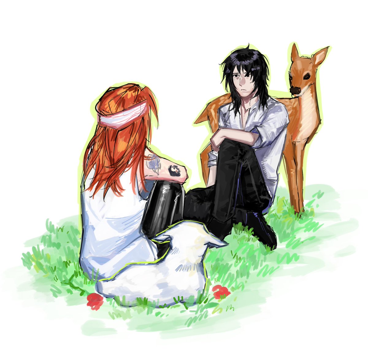 b1oodydog's tweet photo. A lamb and a deer
#izzaxl
#Axlizzy https://t.co/FaXWiGBB1P