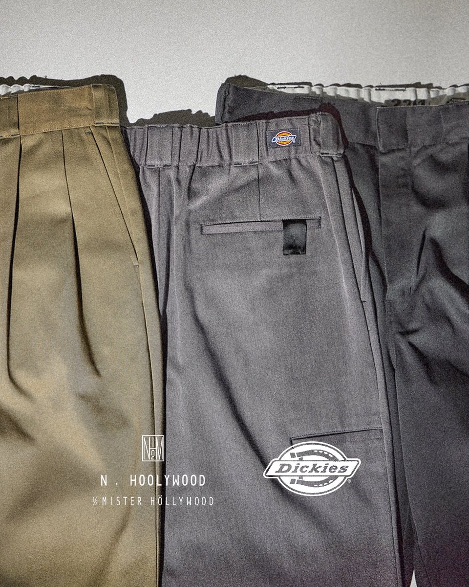N.HOOLYWOOD COMPILE × Dickies 2026 SPRING コラボが1/24 発売 (エヌ