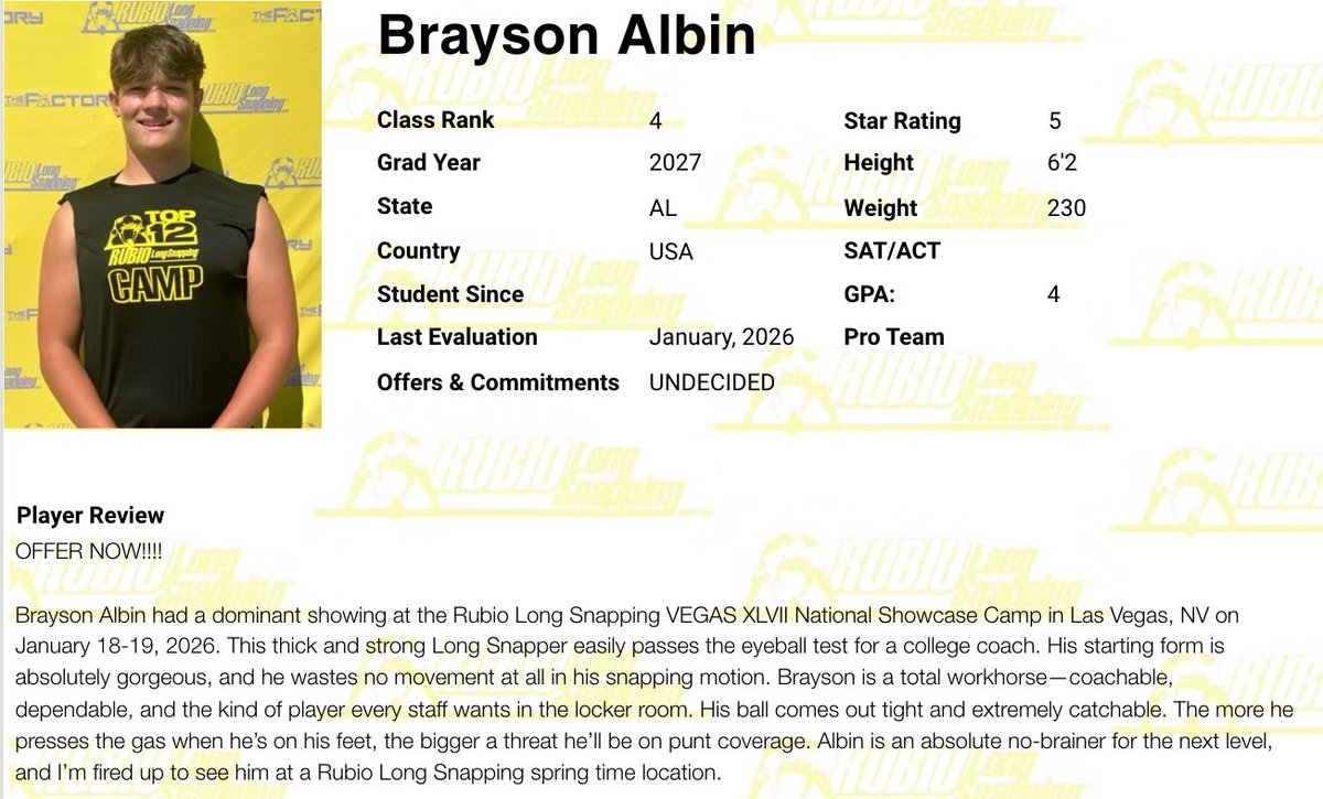 Brayson Albin tweet media