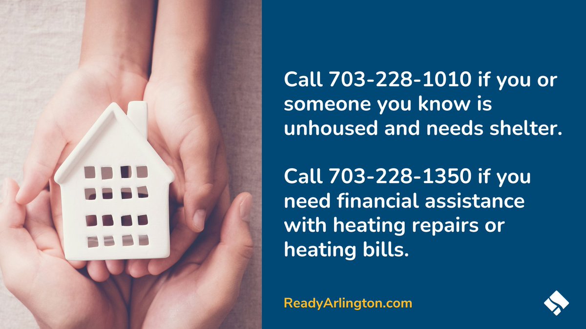 ArlingtonVA's tweet photo. We're closely monitoring this weekend’s snowstorm &amp; have plans in place to support unhoused residents. Individuals seeking shelter can go to Homeless Services at 2020A 14th St. N., Arlington, VA 22201, or call 703‑228‑1010. Shelter day programs will remain open during the storm. https://t.co/ftS9TRy0Do