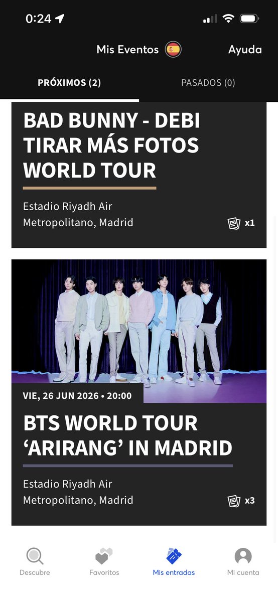Lo fuerte q ha sido esto??? 

#BTS_WORLDTOUR #ARIRANG #BTS