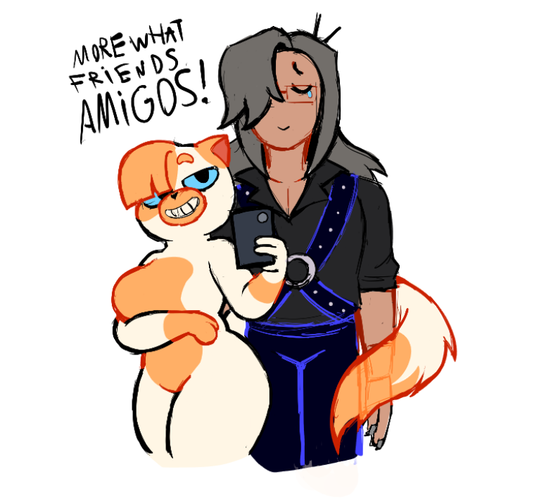 medeixeacorda's tweet photo. #cakethecat x #mcron #fionnaandcake #fanart https://t.co/puAVQmauPb