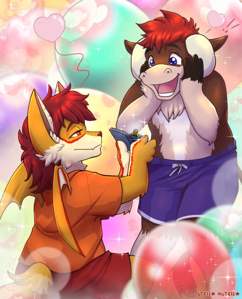 CaribouEno's tweet image. When beautiful things happen in life for the first time!

💘🎈💥@PupHirogashu #love #engagement #looner #looners #loonerfurs