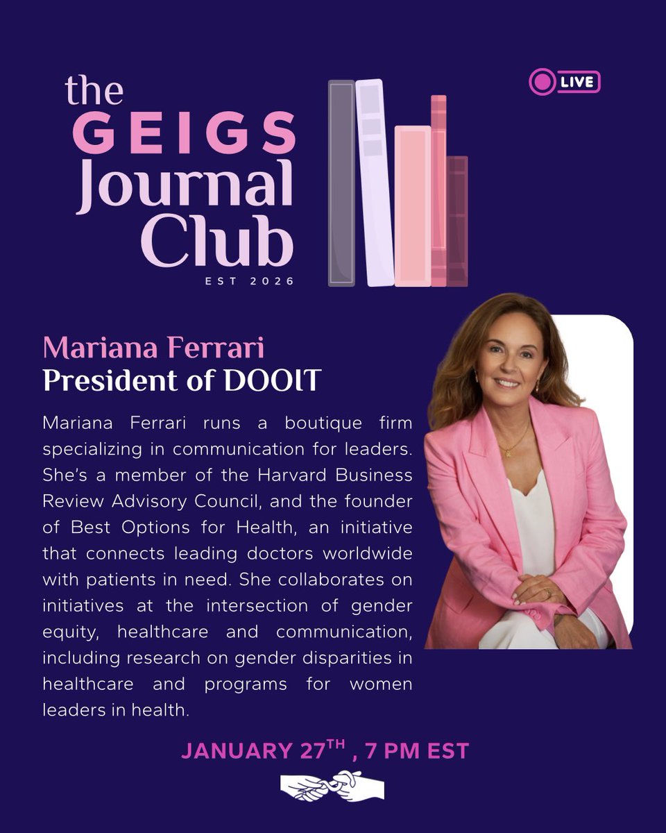 gendereqsurg's tweet photo. ✨ Who is excited for the #GEIGSJournalClub ???
👀 Meet our incredible guests and join us this Jan 27, at 7pm EST to connect and discuss gender representation and industry payments in Surgery 🤩
🔗 https://t.co/df4JUtfaIp
#GEIGS #WomenInSurgery #EquityForAll #SoMe4Surgery https://t.co/3SJrVbjtRO