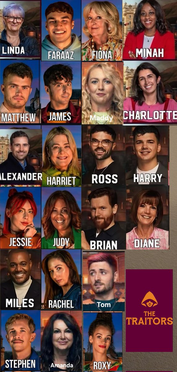 cub_captain's tweet photo. This all stars cast would be incredible #TheTraitors https://t.co/gAxbstKlu0